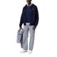 thumbnail image 2 of Sudadera con capucha Lacoste para hombre, forro polar con cremallera, azul marino, talla 3XL, 2 of 6