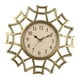 thumbnail image 2 of Reloj De Pared De Diseño Retro Pequeño, Silencioso Y Elegante, De 10 Pulgadas, Para Decoración De Cocina Y Dormitorio, Dorado, 2 of 3