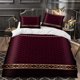 thumbnail image 1 of Vintage Decorative Background Themed Bedding Three-Piece Set Duvet Cover and Pillowcase Set, 1 of 1
