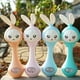 thumbnail image 4 of Baby Music Flashing Rattle Toys Rabbit Teether Hand Bells, Mobile Infant Stop Weep Tear Rattles Newborn Early Educational Toy, 4 of 5