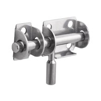 Magideal - Pestillo De Perno Deslizante De Servicio Pesado Pestillo De Perno De Barril Engrosado Con 6 Tornillos Deslizante De Acero Inoxidable Fácil D