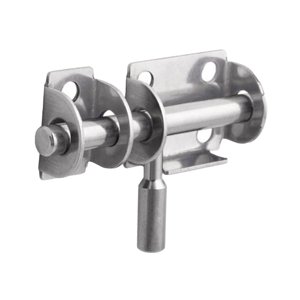 Magideal - Pestillo De Perno Deslizante De Servicio Pesado Pestillo De Perno De Barril Engrosado Con 6 Tornillos Deslizante De Acero Inoxidable Fácil D