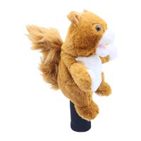 Magideal - Funda De Madera Para Cabeza De Golf, Funda Para Cabeza De Palo De Golf, Práctica Y Divertida, Accesorio De Golf Para Cumpleaños, Festivales, Golfista Ardilla