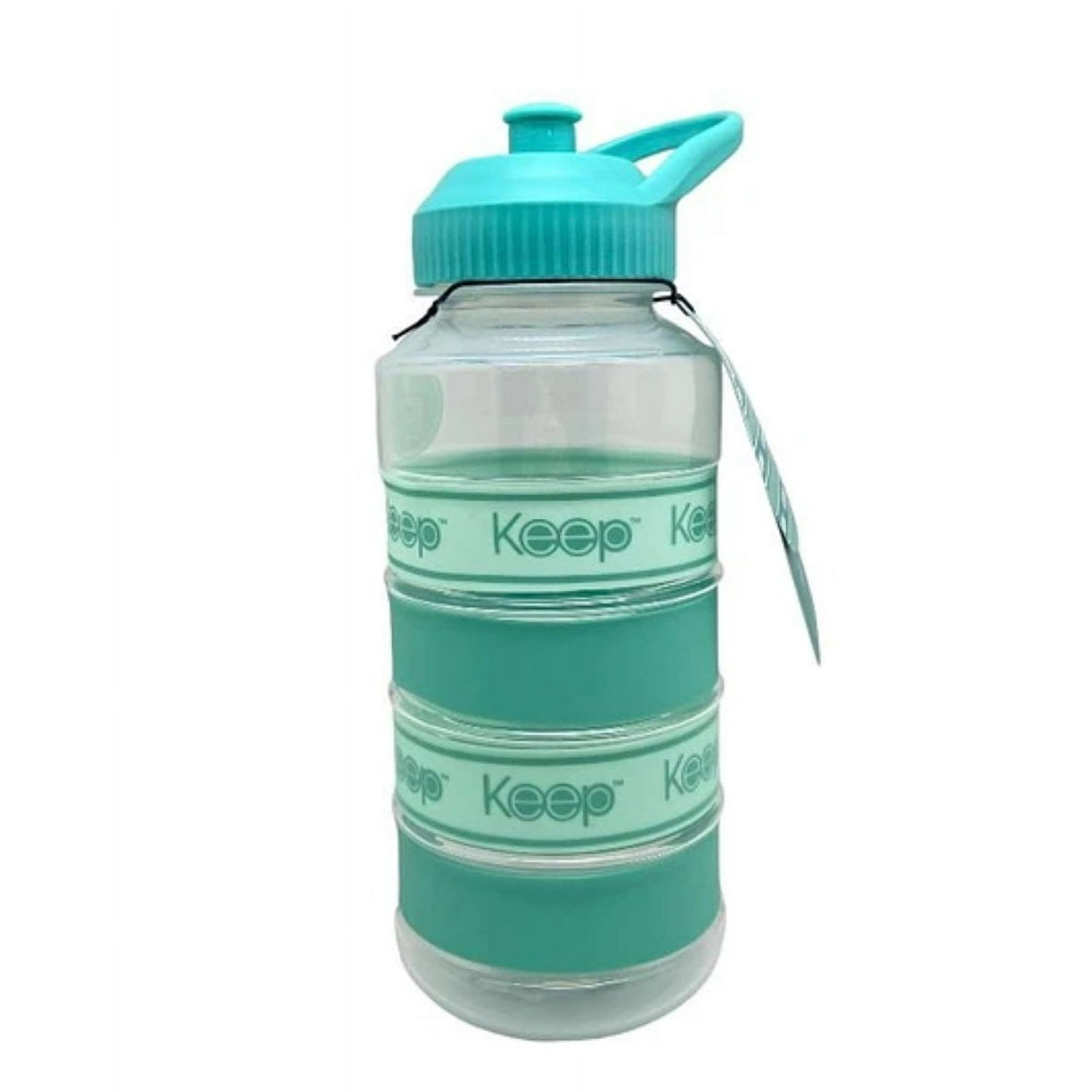 Keep - Botella Botellón 1 Litro Big Bands Libre De Bpa Verde