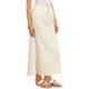 thumbnail image 4 of INSPIRE CHIC Falda Maxi para Mujer Casual Cola de Sirena Cintura Elástica Cordón Abertura Trasera Faldas Largas Acampanadas XS Beige, 4 of 6