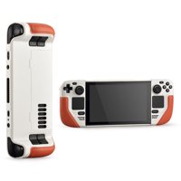 Funda Soporte Aaronmei Para Steam Deck Naranja Y Blanco