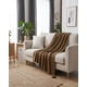 thumbnail image 3 of Manta Sillon Borlas Decorativas Frazada Piecera Cama 130x150, 3 of 6