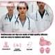thumbnail image 3 of Puntas de oído para estetoscopio CZMZHFC (tamaño pequeño/mediano) 4 piezas rosadas, 3 of 7