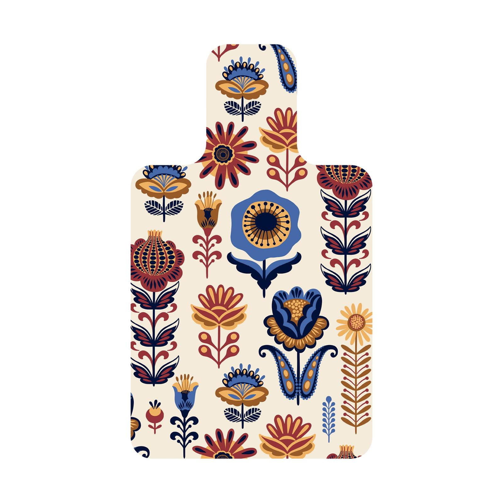 Magideal - Esterilla De Pilates Reformer Para Viaje, Ligera, Impresa, De 96 X 56 Cm, Con Respaldo De Goma Negra, Para Ejercicios, Portátil, Para Protección De Eq Estilo C