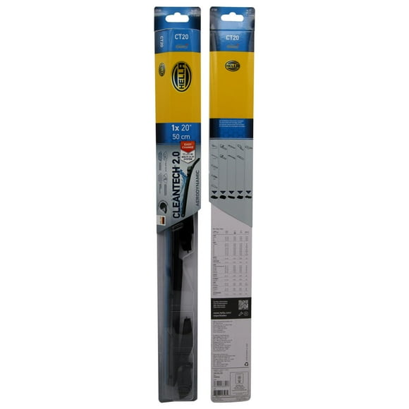 Plumilla Hella Cleantech 20 Pulgadas 51 Cm C/Adaptadores