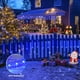 thumbnail image 4 of Luces solares navideñas JMEXSUSS Meteor Rain Blue 144 LED, 4 of 7