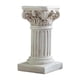 thumbnail image 4 of Estatua De Pilar Romano, Soporte De Pedestal Blanco Para Decoración De Sala De Estar, 4 of 5