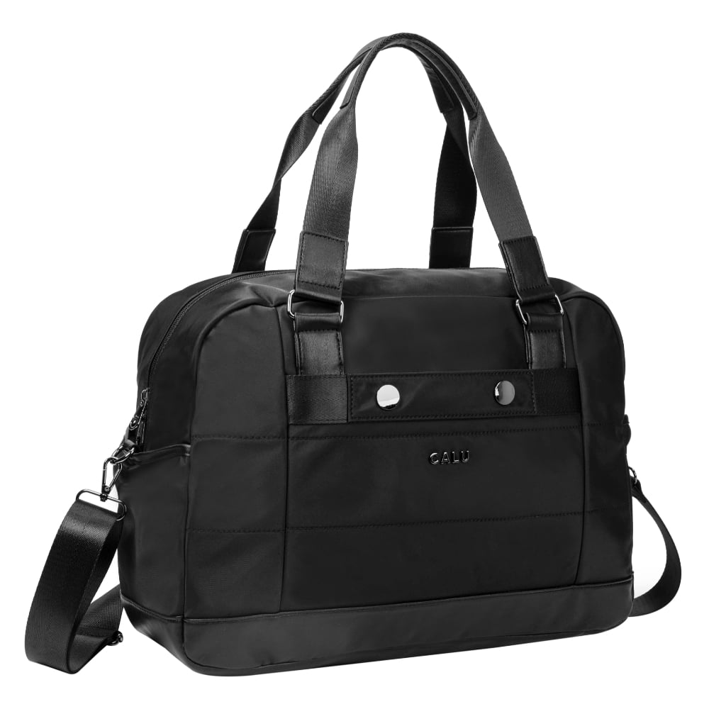 Calu Bags - Bolso Cartera Ursula Microfibra Negro Calu