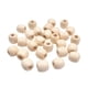 thumbnail image 5 of Cuentas De Madera Con Agujero Grande, Cuentas Sueltas De Madera Para Enhebrar, Color Beige, 5 of 5