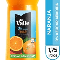 Néctar Naranja 0% Azúcar Añadida 1,75 L Del Valle