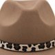 thumbnail image 3 of Sombrero Vaquero animal print cafe Talla Única, 3 of 4
