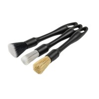 Magideal - Cepillo Genérico Para Detalles De Coche, 3 Piezas, Cepillo Para Llantas, Herramientas De Limpieza, Sin Rayones, Fácil De Colgar, Suministros De Limpie
