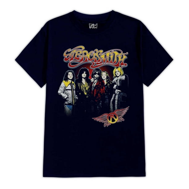 Polera Estampada Aerosmith Integrantes