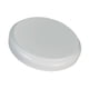 thumbnail image 1 of Soporte De Exhibición De Obras De Arte, Colecciones, Soporte Portátil Para Figuras, Base Redonda De Madera, 8cm, Blanco, 1 of 5