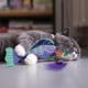 thumbnail image 2 of Señuelo con plumas para gatos Toy KONG Wrangler, pez pescador, con hierba gatera, 2 of 7