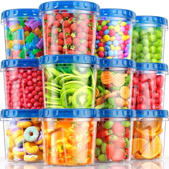 Contenedores para Alimentos BiuLeon Juego de 12 Unidades de 710 ml Sin BPA
