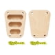thumbnail image 1 of 2x tabla colgante de madera para escalada en roca, soporte para diapasón, fortalecedor de dedos, tabla de entrenamiento suave fácil de usar, tabla col, 1 of 5