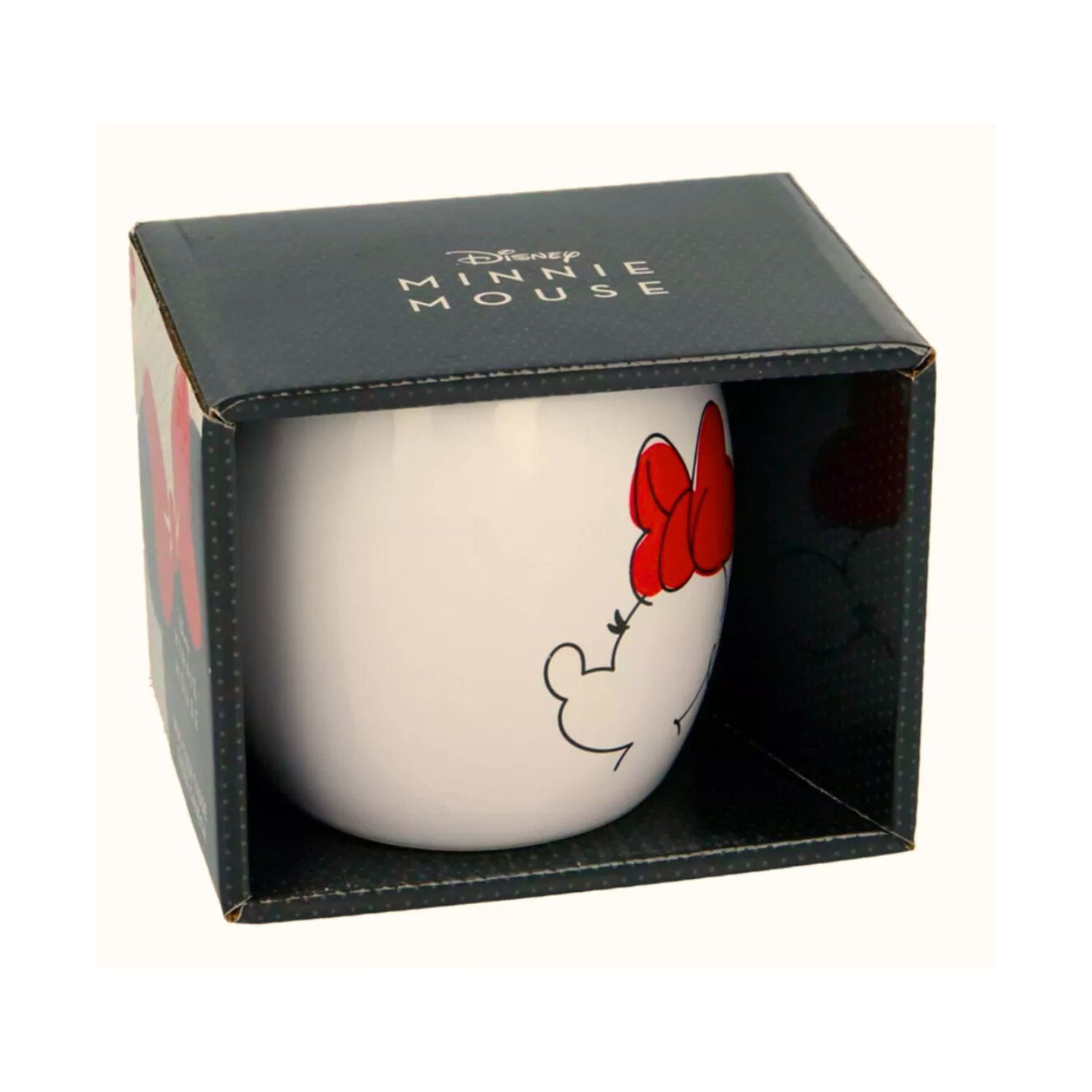 Disparo - Tazon Redondo De 380ml Silueta Dibujo Animado Menaje Cocina