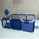 thumbnail image 2 of Corral de seguridad para bebés con aro y portería 180cm + pelotas, azul marino, 2 of 3