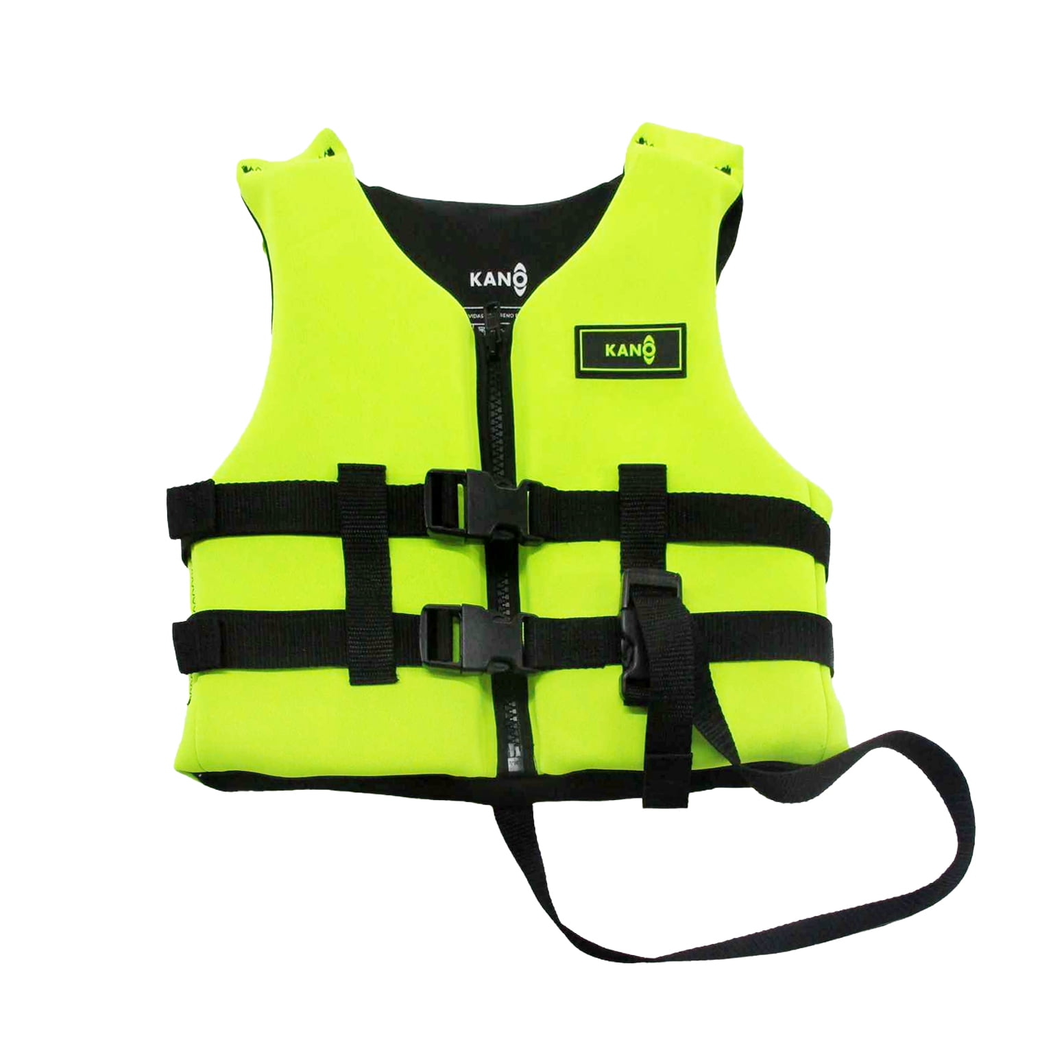 Chaleco De Flotación De Neopreno Kano Para Niños Talla S Verde