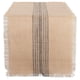 thumbnail image 1 of Camino de mesa DII Yute Burlap Collection, 14 x 108 cm, raya central, 1 of 8