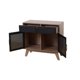 thumbnail image 3 of Arrimo Santiago Rectangular 2 Cajones 2 Puertas Madera - Metal, 3 of 3