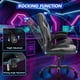 thumbnail image 2 of Silla de escritorio gaming Sweetcrispy de cuero PU, ajustable y giratoria, 2 of 4