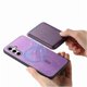 thumbnail image 2 of Funda de Cuero Magnética con Tarjetero para Samsung Galaxy S24 Plus Cubierta Delgada Morado, 2 of 5