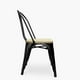 thumbnail image 3 of Silla Diseño Tolix Asiento Madera Negro, 3 of 6