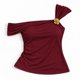 thumbnail image 5 of Polera Tendencia Basica Mujer Poliester S/M L/XL Burdeo, 5 of 8