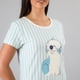 thumbnail image 4 of Camisola Manga Corta Flores Mujer 33862-247, 4 of 4