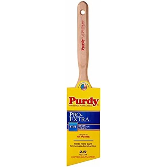 Pincel Purdy Pro-Extra Glide de 6,3 cm, cerdas rígidas