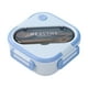 thumbnail image 3 of Bento Lunch Box Twocompartments Multifuncional Incorporado Pp Utensilio Set Azul, 3 of 3