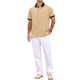 thumbnail image 2 of INSPIRE CHIC Camisas de Polo de Golf de Verano para Hombre con Cuello en Contraste y Bolsillo de Manga Corta 2XL Caqui, 2 of 6