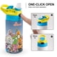 thumbnail image 4 of Rob el Robot Botella de Agua con Tapa Pop Top de Un Toque, Acero Inoxidable, a Prueba de Fugas, para Deportes, Botella Infantil azul 12 oz, 4 of 6