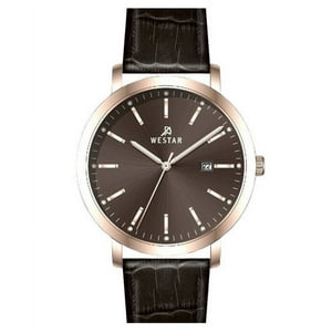 Westar - Reloj Profile Correa De Cuero Esfera Marrón Cuarzo 50216Ppn620 Para Hombre