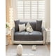 thumbnail image 3 of Fundas De Sillón Con Flecos 5 Piezas De Sillón Con Flecos Gris, 3 of 6