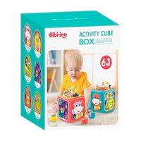 Genérico - Juguete Cubo Didactico 6 En 1 Con Sonidos Estimulantes