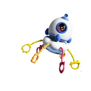 Genérico - Juguete Sonajero Sensorial Mordedor Cohete