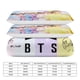 thumbnail image 2 of Juego de ropa de cama Kpop B tamaño individual, funda nórdica Kpop B para niños, niñas y adolescentes, suave, cómoda y transpirable con cremallera., 2 of 3