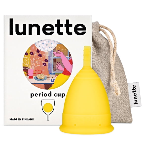 Copa menstrual Lunette de silicona de grado médico