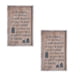 thumbnail image 2 of Cuadro Madera Concepts Life 28 2x41 2cm Valores Hogar, 2 of 2