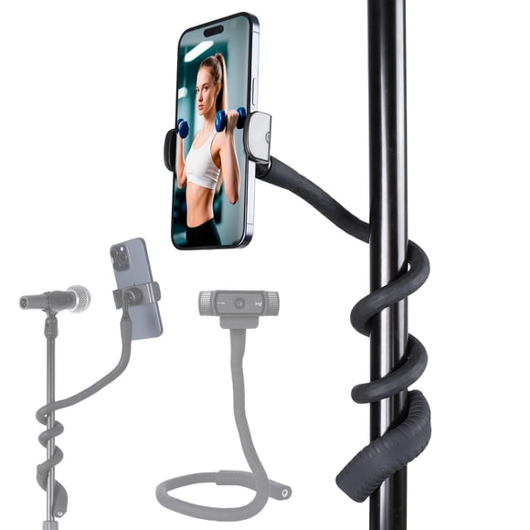 Soporte de Celular FPN Portátil y Flexible con Asa para Cinta de Correr