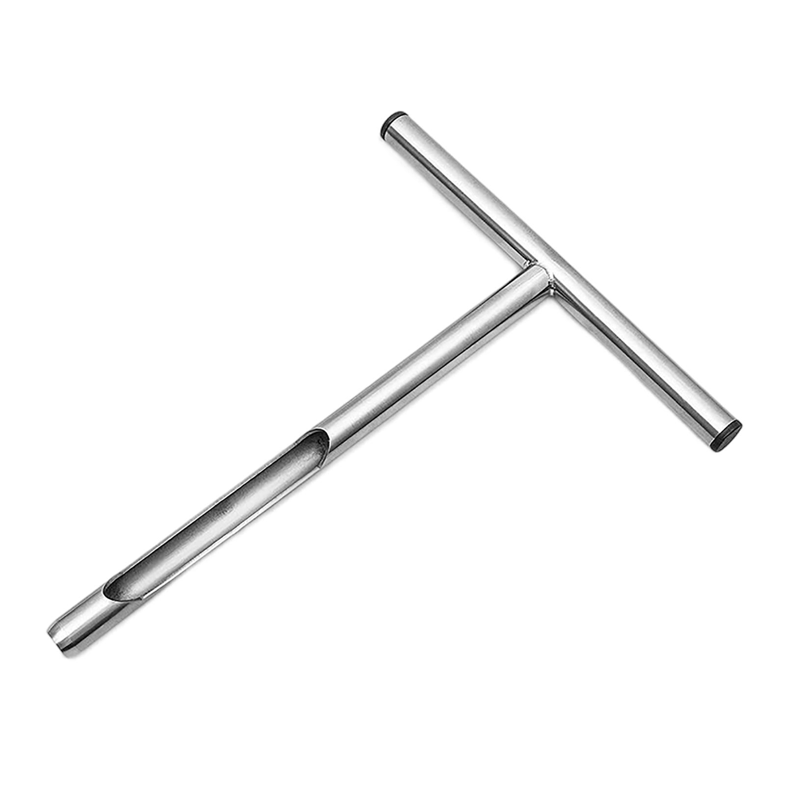 Ioensy - Muestreador De Suelo En Forma De T Para Excavación De Suelos De Acero Inoxidable Para Césped De Golf