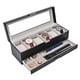 thumbnail image 1 of Watch Box ProCase con 6 ranuras y cajón para hombre y mujer, color negro, 1 of 8